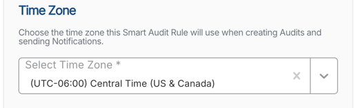 Audits-Add-Options-Time Zone