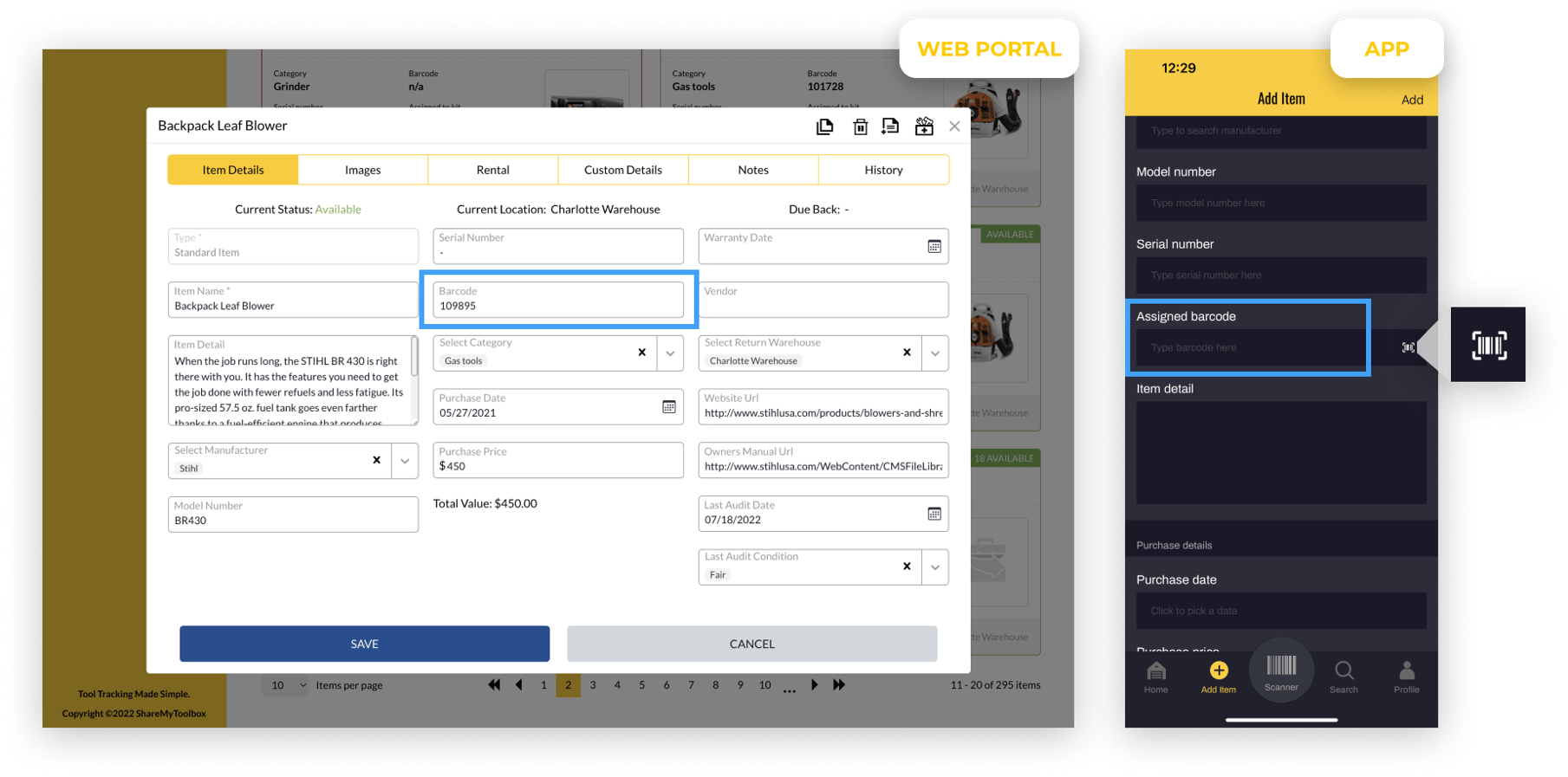 Asset Tags, Barcodes and QR Codes